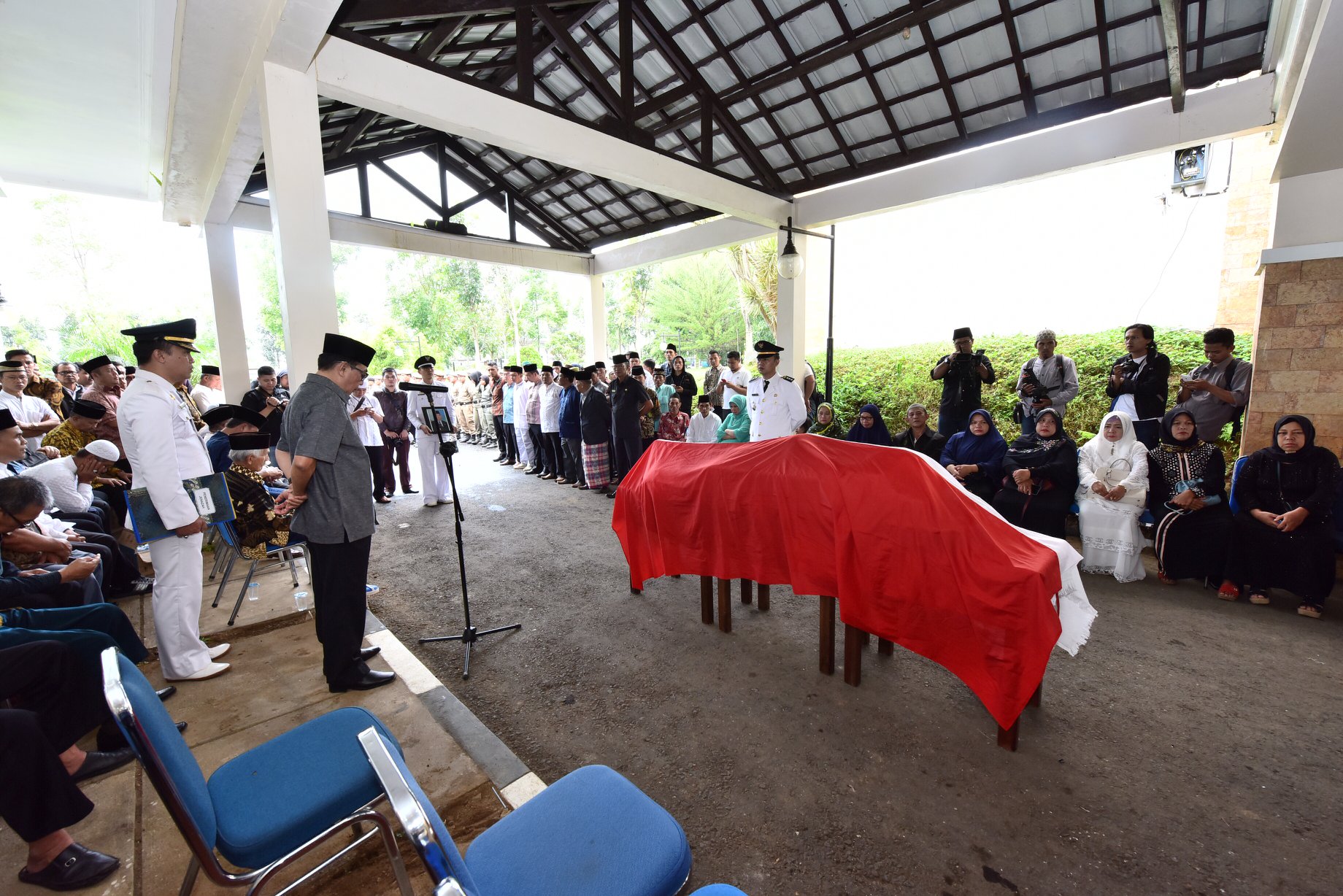 Upacara Pelepasan Dan Pemberangkatan Jenazah Pjs Walikota Pagar Alam Pagaralamkota